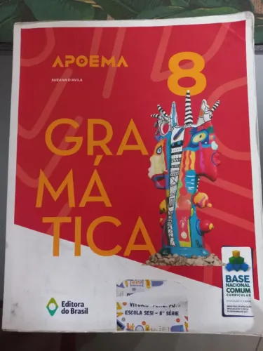 Livro Gramática Apoema 8 ano