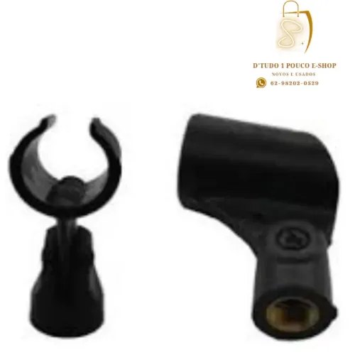 CACHIMBO COM ROSCA DE METAL PARA MICROFONE 