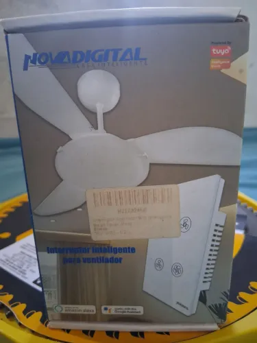 Interruptor ventilador Wi-Fi inteligente 
