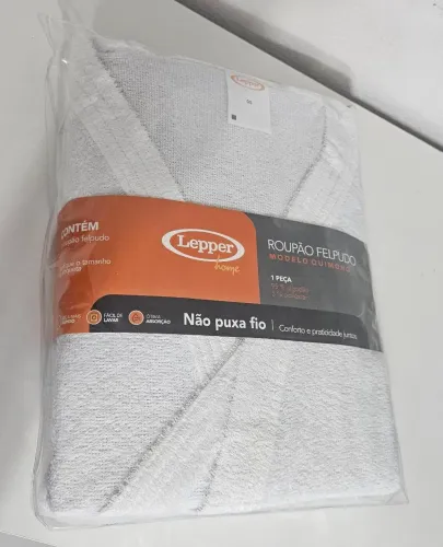 Roupão Felpudo Adulto Quimono Malibú GG