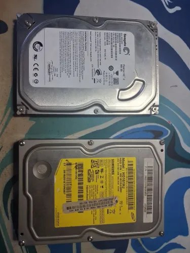 Lote 2 HDs para desktop (500gb +160gb) - para conserto