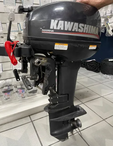 Motor Kawashima 15 HP Seminovo<br>