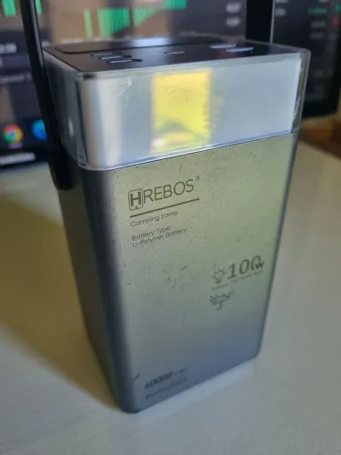 Power bank hrebos 60000mah para starlink 100w