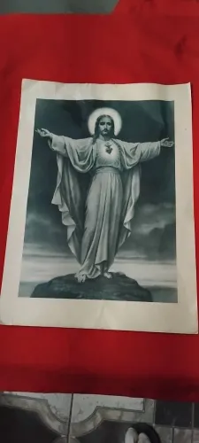 Gravura antiga Jesus cristo