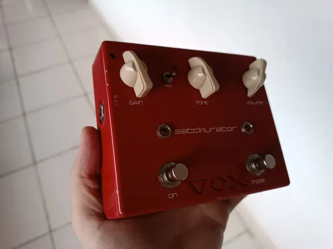 Pedal Joe Satriani guitarra 