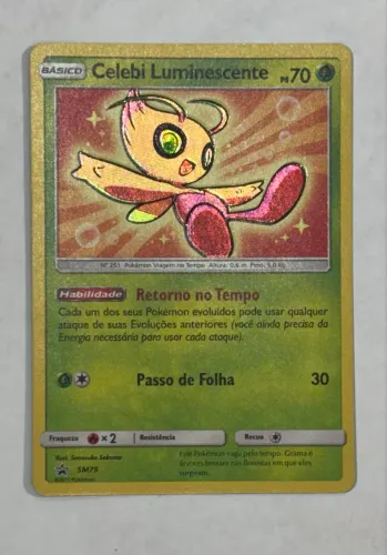 Celebi Luminescente - Pokémon TCG