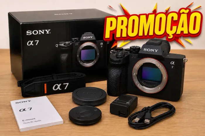 Sony Alpha A7 IV - Câmera Mirrorless Full Frame 