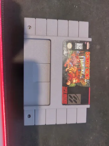 Donkey Kong country 1 snes não grava