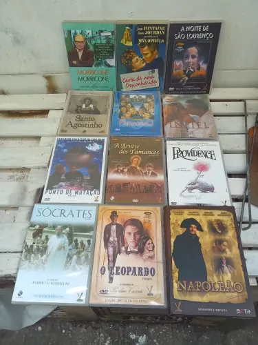 Lote 12 DVDs originais filmes de arte Versátil