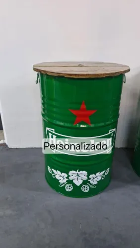 Tambor / tonel personalizado pra bares e adegas 