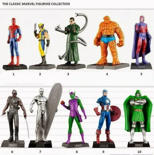 colecao marvel eaglemoss tenho mais de 100 miniaturas