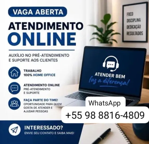 Vaga para ajudante Office