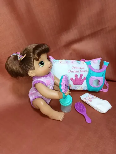Baby Alive hora do passeio fala português