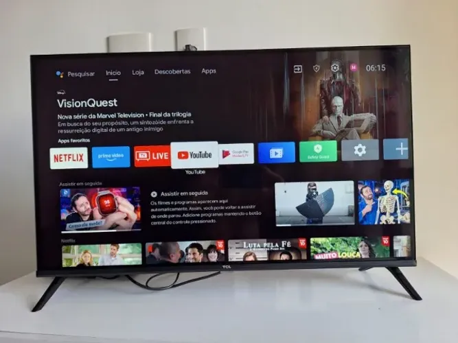 Smart TV SEMP TCL 32" Android TV (32S5400AF) + Controle por Voz