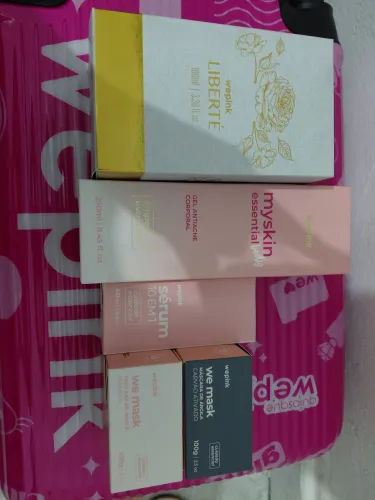 Wepink 5 produtos lacrados