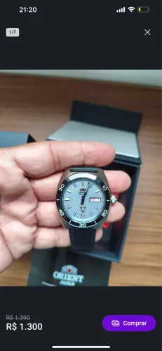 Relógio Orient 3 estrelas Elegance YN6SC019-A1PX