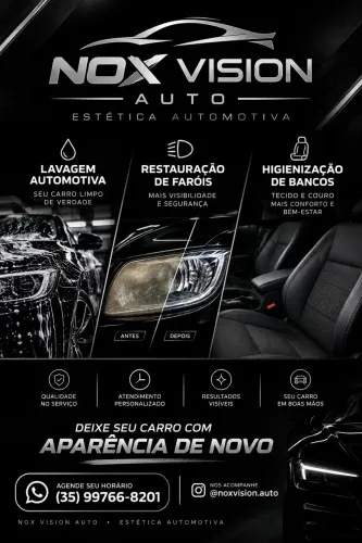 ESTÉTICA AUTOMOTIVA EM VARGINHA E REGIÃO