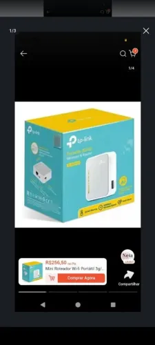 Mini roteador wi-fi