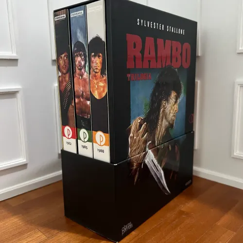 Box Rambo (1, 2 e 3) OP C/ pôsters