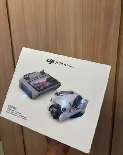 DJI MINI 4 PRO FLY MORE COMBO PLUS (RC2) (3 BATERIAS) COM TELA LACRADO LOJA FÍSICA BH
