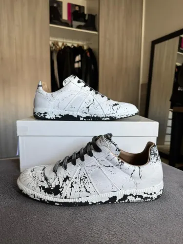 Maison Margiela German Army Trainer Replica Sneakers - Bianchetto