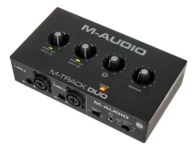 Interface de Áudio M-Track Duo USB de 2 Canais