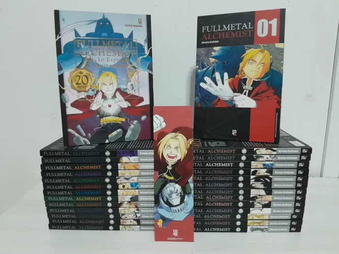 Fullmetal Alchemist Completa Completa + Volume Espacial de 20 Anos