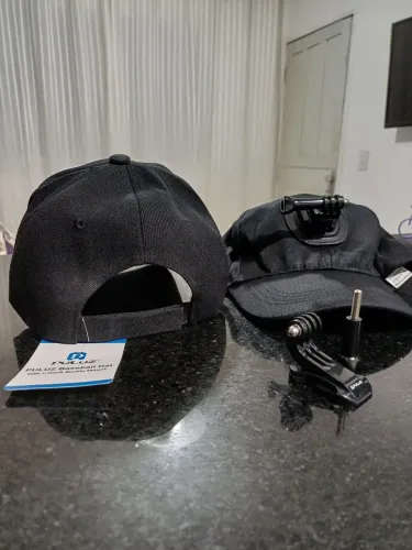 Boné com suporte para GoPro