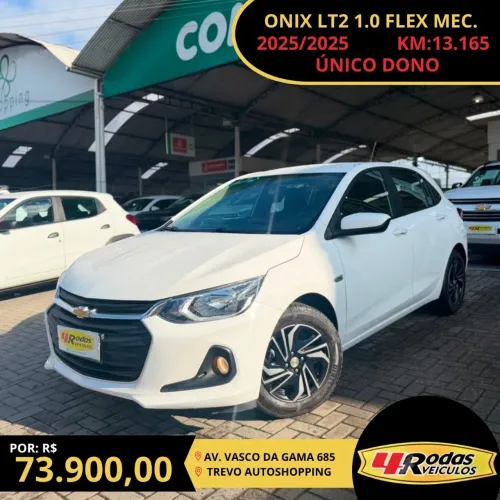 Chevrolet Onix Hatch LT 1.0 12V Flex Mec. 4P 2025