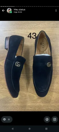Sapato GUCCI CAMURÇA Preto