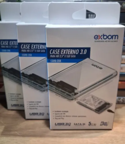 Case de hd externo 3.0 2.5 ssd sata