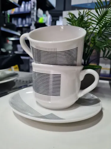 Aparelho de jantar Listras com 20 peças em porcelana