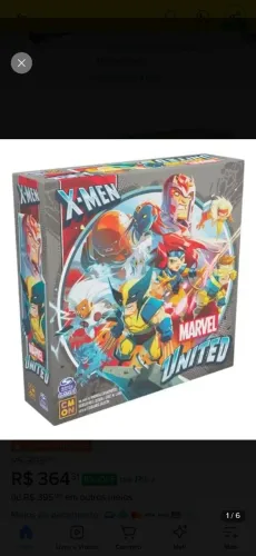 MARVEL UNITED X-MEN Importado - Completo/Excelente