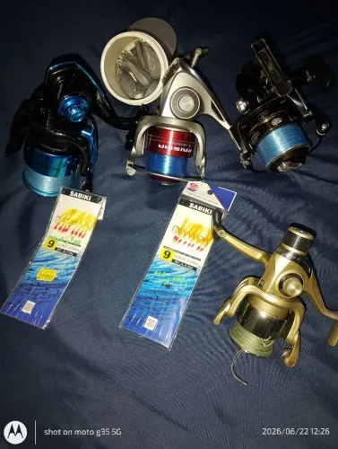 Molinetes vara de pesca bolsa para suporte das varas e mochila para transportar os ac