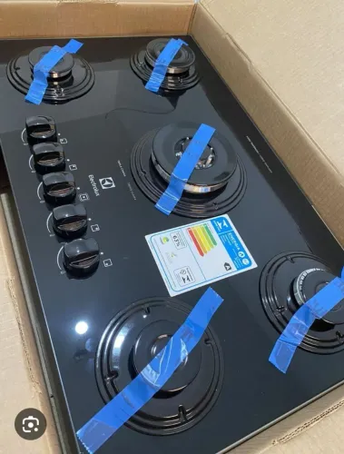 Vendo Cooktop a gás Electrolux 5 bocas novo na caixa