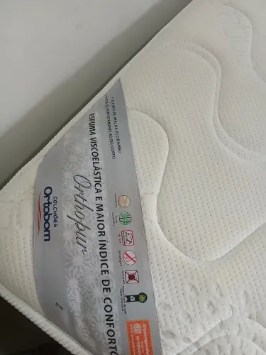 Colchão king ortobom orthopur