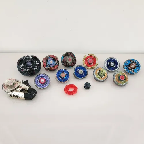 Lote 12 Beyblades Raros - Jade Jupiter + Nemesis + Elétricos (XTS/RC)