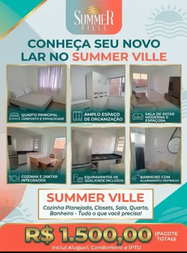 Imóvel para aluguel tem 44 metros quadrados com 2 quartos em Papagaio - Feira de Santana -