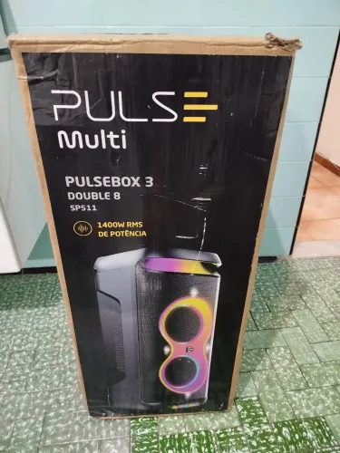 Caixa de som pulsebox3 1400wrms sp511