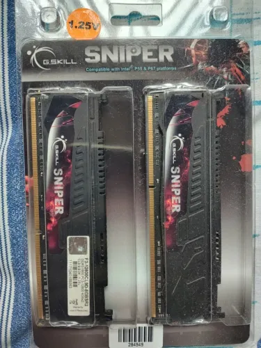 Memória RAM G.Skill Sniper Series F3-12800CL9D-8GBSR2 8GB (2 x 4GB) Dual Channel