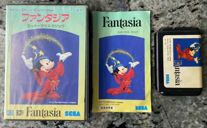 Jogo Mega Drive - Fantasia CIB