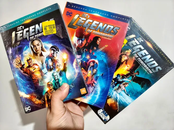 Legends of Tomorrow - Temporadas 1, 2 e 3 - DVD - Lacrados