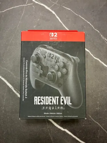 Nintendo Switch 2 Pro Controller Resident Evil Requiem Edition