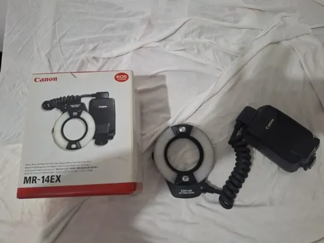 Ring flash canon MR 14-EX