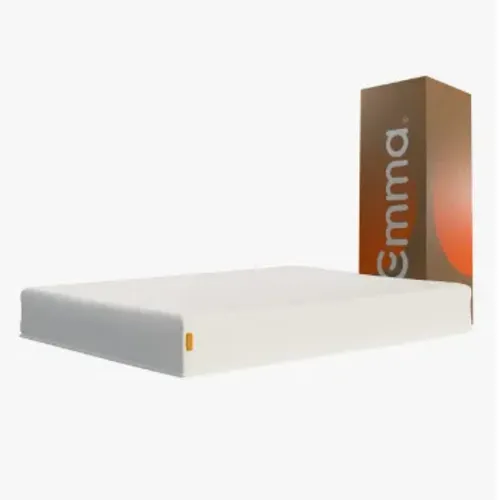Colchão Casal Emma Basics 17 - 138x188cm - Espuma D28 17cm com Tecnologia Alemã, Embalado