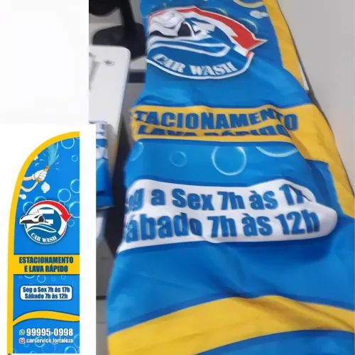 Bandeira para windbaner em pano Oxford