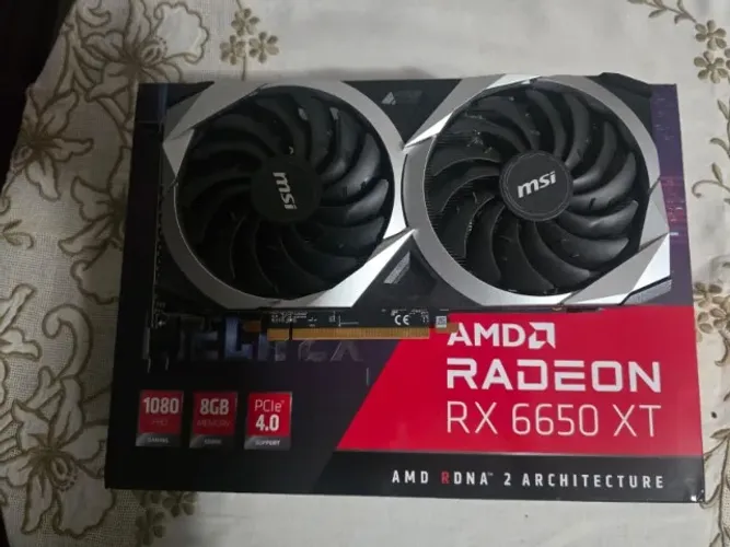 Placa de vídeo Radeon RX 6650 XT MSI 8GB