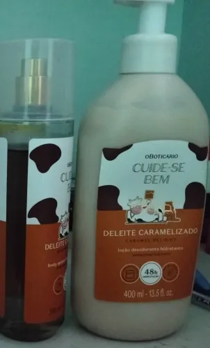 Cuide se bem deleite caramelizado 