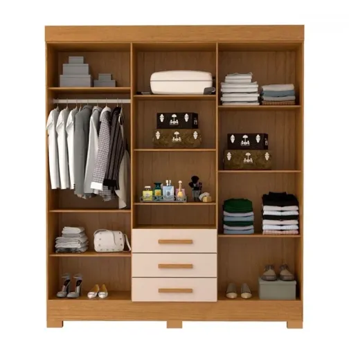 Guarda-roupa 6 portas e 3 gavetas (NOVO)