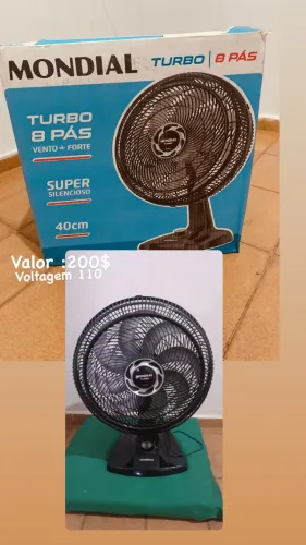 Ventilador mondial 127 volts